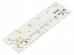 LED strip | W: 45mm | L: 146mm | No.of diodes: 12 | CRImin: 80 | 4000K
