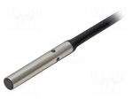 Sensor: inductive | OUT: PNP / NO | 0&divide;1.2mm | 10&divide;30VDC | &Oslash;4 | 2m | IP67