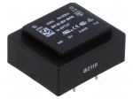 Transformer: encapsulated | 0.6VA | 230VAC | 9V | 67mA | PCB | BVEI