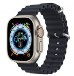 Strap Dux Ducis  Strap Watch Strap 8 / 7 / 6 / 5 / 4 / 3 / 2 / SE (41 / 40 / 38mm) Silicone Band Bracelet Grey