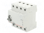 RCD breaker | Inom: 25A | Ires: 30mA | Max surge current: 250A | 400VAC