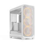 Computer case Fractal Design  Meshify 3 | White RGB TG Clear Tint | Mid-Tower | Power supply included No | ATX