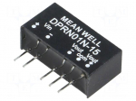 Converter: DC/DC | 1W | Uin: 22.8&divide;26.4V | Uout: 15VDC | Uout2: -15VDC