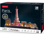 M&auml;nguala | PC | Konsoolid | Tarvikud // Harivad m&auml;nguasjad | Interaktiivsed | Loomingulised | Kunstilised // Puzzle 3d led city line paryż
