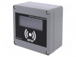 RFID reader | antenna,LED status indicator,real time clock