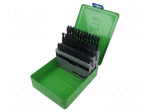 Drill set | for metal | high speed steel | 6&divide;10mm | Kit: drill bits