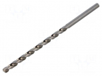 Drill bit | for metal | &Oslash;: 5.2mm | L: 132mm | Working part len: 87mm