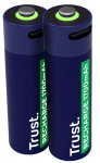 Batteries Trust USB-C Rechargeable AA Batteries 2pack