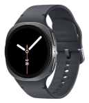 Samsung Galaxy Watch 8 3.3 cm (1.3") AMOLED 40 mm Digital 438 x 438 pixels Touchscreen 4G Graphite Wi-Fi GPS (satellite)