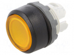 Switch: push-button | Stabl.pos: 1 | 22mm | yellow | Illumin: MLB-1
