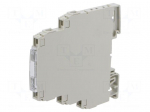 Relay: interface | SPDT | Ucoil: 24VDC | 6A | for DIN rail mounting