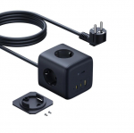 Baseus EnerFill FA11 Cube Power Strip 3AC+1U+1C 67W 1.5m EU Cosmic Black