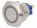 Switch: vandal resistant | Pos: 2 | SPDT | 3A/220VAC | 5A/24VDC | IP65