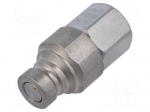 Quick connection coupling | 500bar | G 1/4" | DN6,3 | -30&divide;100&deg;C | NBR