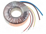 Transformer: toroidal | 80VA | 230VAC | 25V | 25V | 1.6A | 1.6A | 0.87kg