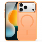 Back panel cover Dux Ducis Apple iPhone 17 Pro YIND PC+TPU Case with MagSafe Orange