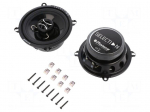 Car loudspeakers | two-way | 130mm | 70W | 70&divide;19000Hz | 2 loudspeakers