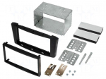 Radio mounting frame | Toyota | 2 DIN | black