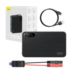 Auto k&auml;ivitusabi (jump starter) Baseus Black Super Energy Pro+ 1200A