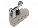 Limit switch | lever R 39,7mm, plastic roller &Oslash;19,1mm | SPDT | 10A