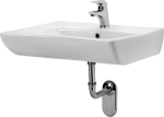 Ceramic sink ETIUDA 65, 660x550mm, for the disable