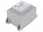 Transformer: encapsulated | 30VA | 230VAC | 24V | 24V | 0.62A | 0.62A