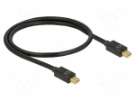 Cable | mini DisplayPort plug,both sides | DisplayPort 1.2 | black