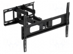 Holder | 60kg | 37&divide;86" | black | Arm len: 500mm | plastic,steel