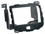 Radio frame | Hyundai | 2 DIN | black/rubber-touch