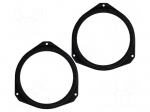 Spacer ring | MDF | 165mm | Peugeot | impregnated