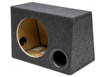 Car loudspeaker enclosure | MDF | black melange | textil | 40l | 300mm