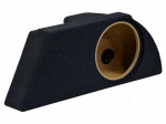 Car loudspeaker enclosure | MDF | black | textil | 15l | 250mm | Toyota