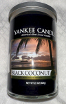 Yankee Candle Tumbler Black Coconut 122 g