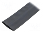 Heat shrink sleeve | flexible | 2: 1 | 38mm | L: 10m | black | polyolefine