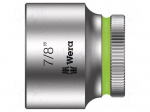 Socket: 6-angles | socket spanner | HEX 7/8" | 3/8" | 29mm