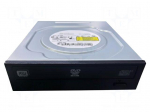 External DVD drive | black | SATA,SATA power | Kind: CD-R,DVD-R