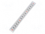 Ruler | figures vertically arranged,self-adhesive | W: 11mm