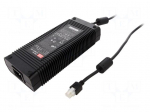 Power supply: switched-mode | 12VDC | 21A | 252W | Case: desktop | 89.5%