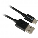 Sharkoon USB 2.0 A - USB C Adapter - black - 2m