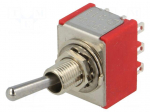 Switch: toggle | Pos: 3 | 3P3T | ON-OFF-ON | 2A/250VAC | 5A/28VDC
