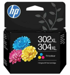 HP 302XL/304XL Ink Cartridge Tri-color