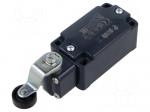 Limit switch | lever R 40mm, plastic roller &Oslash;20mm | NO + NC | 10A
