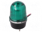Signaller: lighting | green | Series: MFL | 10&divide;30VDC | IP65 | &Oslash;69x114mm