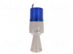 Signaller: lighting-sound | 24VDC | bulb | blue | IP54 | &Oslash;86x233mm
