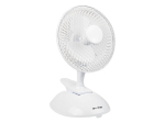 Kliimaseadmed // Ventilaatorid // 44-062# Wentylator biurkowy 6"/15cm klips 25w 2w1 biały