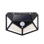 Aia, fassaadi ja terrassi valgustus // Aia- ja pargivalgustid // Lampa solarna led sunari fls-65 100*smd pir 6w 480lm 6000k 1200mah li-ion forever light
