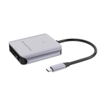 CONCEPTRONIC USB-C3.2->SD/TF4.0/CFast2.0 kaardilugeja Black