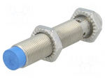 Sensor: inductive | Output conf: NPN / NO | 0&divide;8mm | 10&divide;30VDC | M12