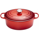 Le Creuset Valurauast pott ovaalne 31cm / 6,3L punane