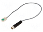 Sensor: inductive | 0&divide;2mm | PNP / NO | Usup: 10&divide;30VDC | 100mA | IP67
